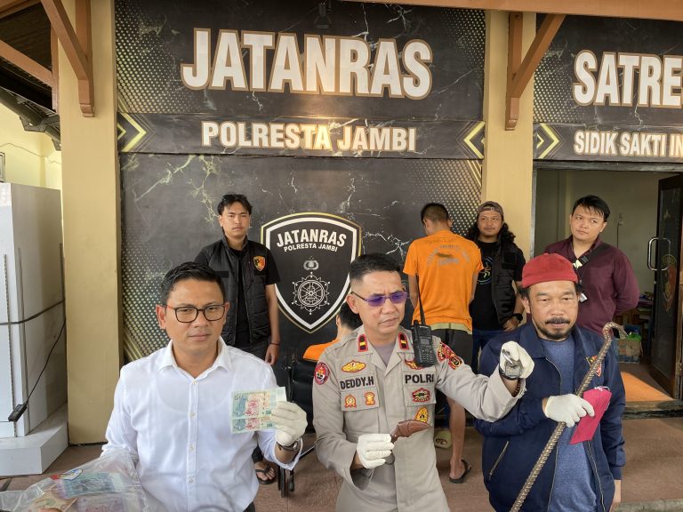 Komplotan Bongkar Rumah di Dor Tim Jantanras Polresta Jambi