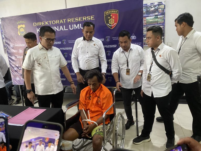 Buronan Pembunuh Sopir Fortuner di Jambi Nyumput Ditambang Ilegal